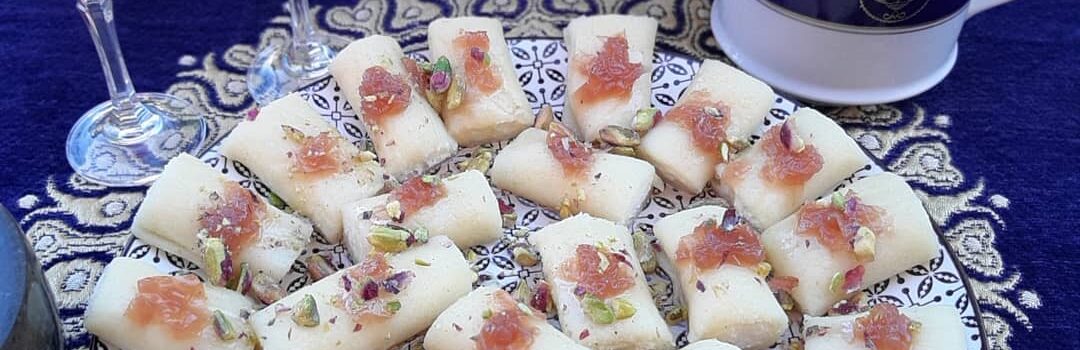 Halawet el Jibn Lebanese sweet cheese and semolina rolls